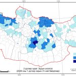  Нийт 11 аймаг 56 сумын нутгаар цагаан зудтай байна