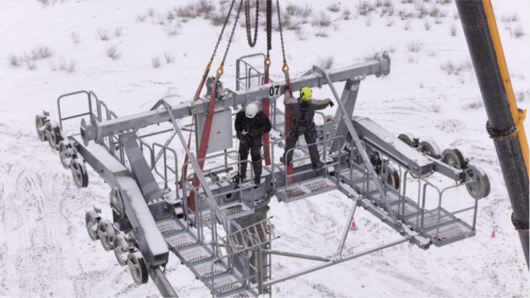 Дүүжин замын тээвэр төслийн 19 тулгуур баганыг бүрэн суурилуулж дууслаа